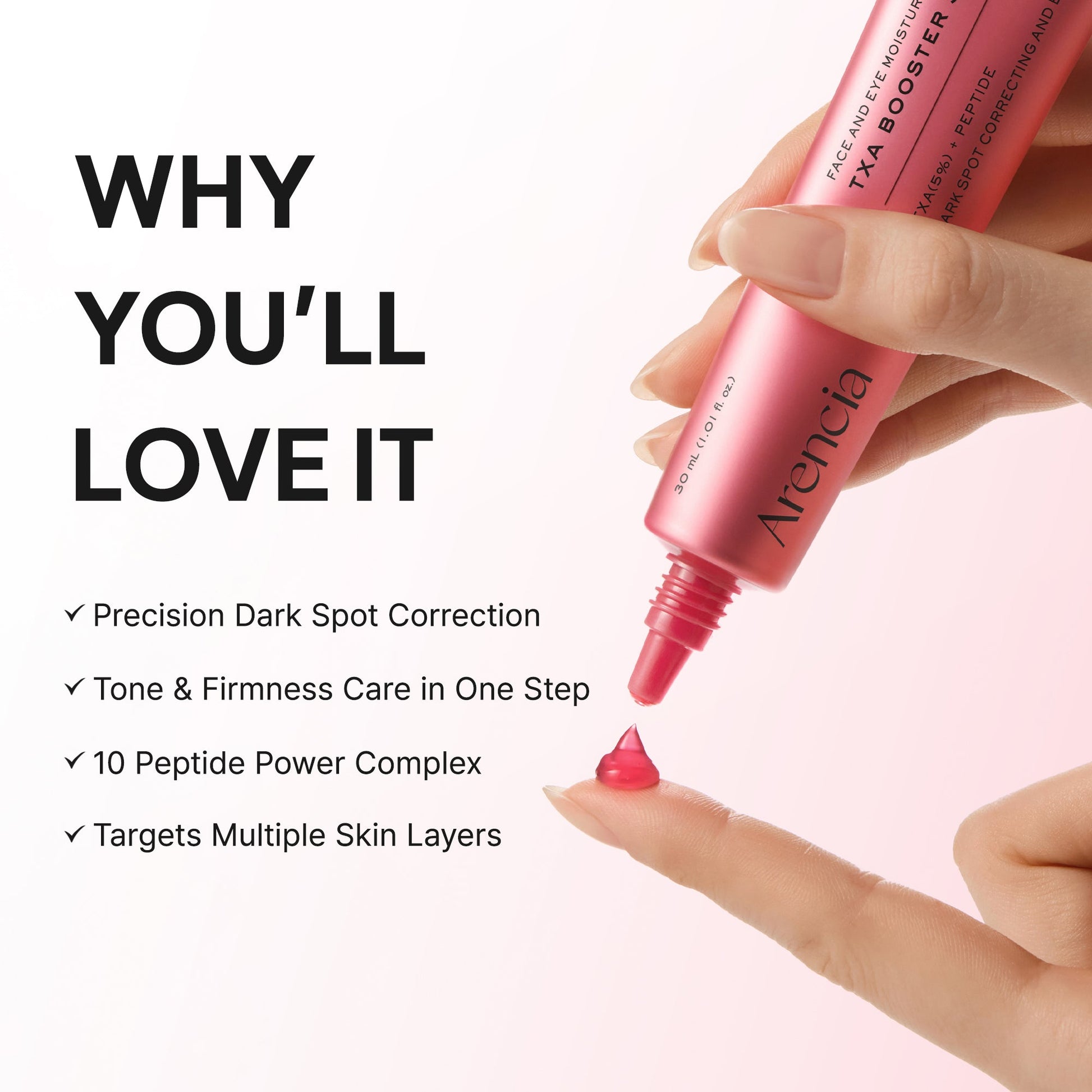 Helps fade the look of dark spots and discoloration