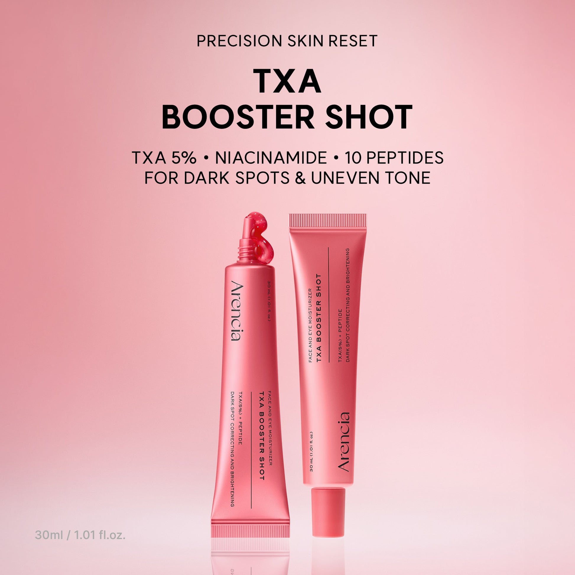 Arencia TXA Booster Shot - 5% tranexamic acid dark spot serum