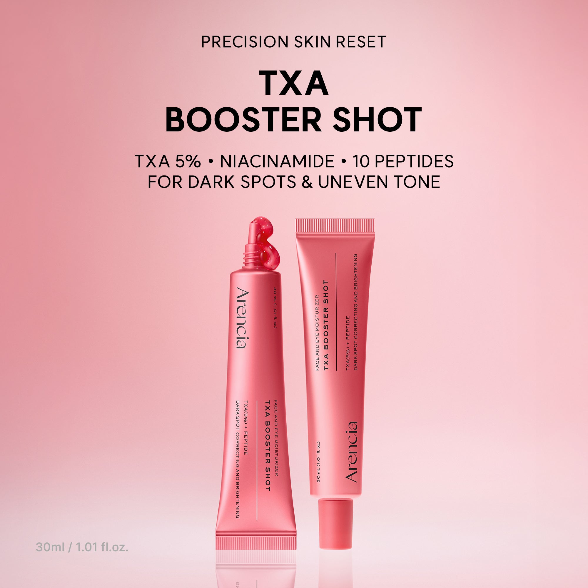 Arencia TXA Booster Shot - 5% tranexamic acid dark spot serum