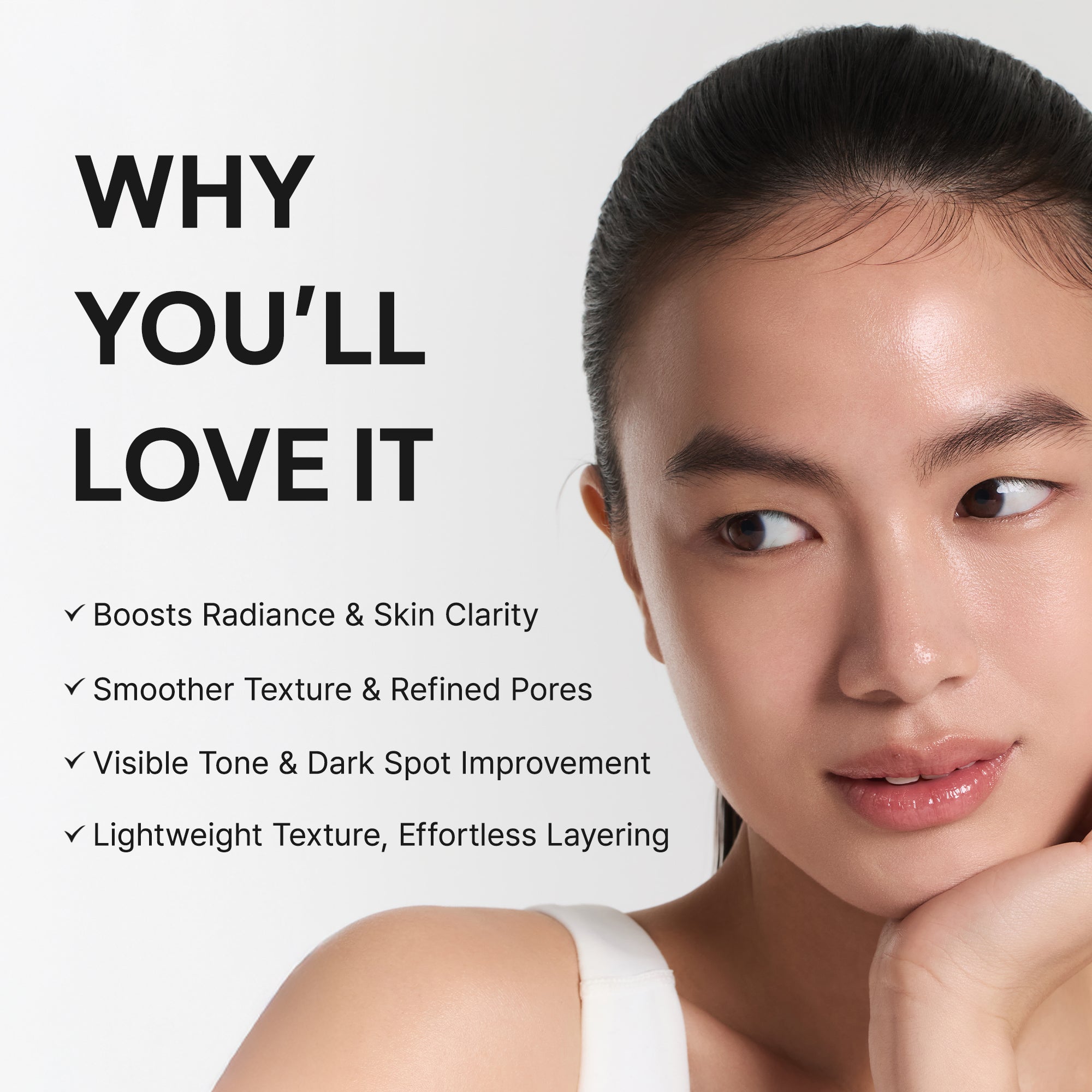Helps brighten dull skin and even tone