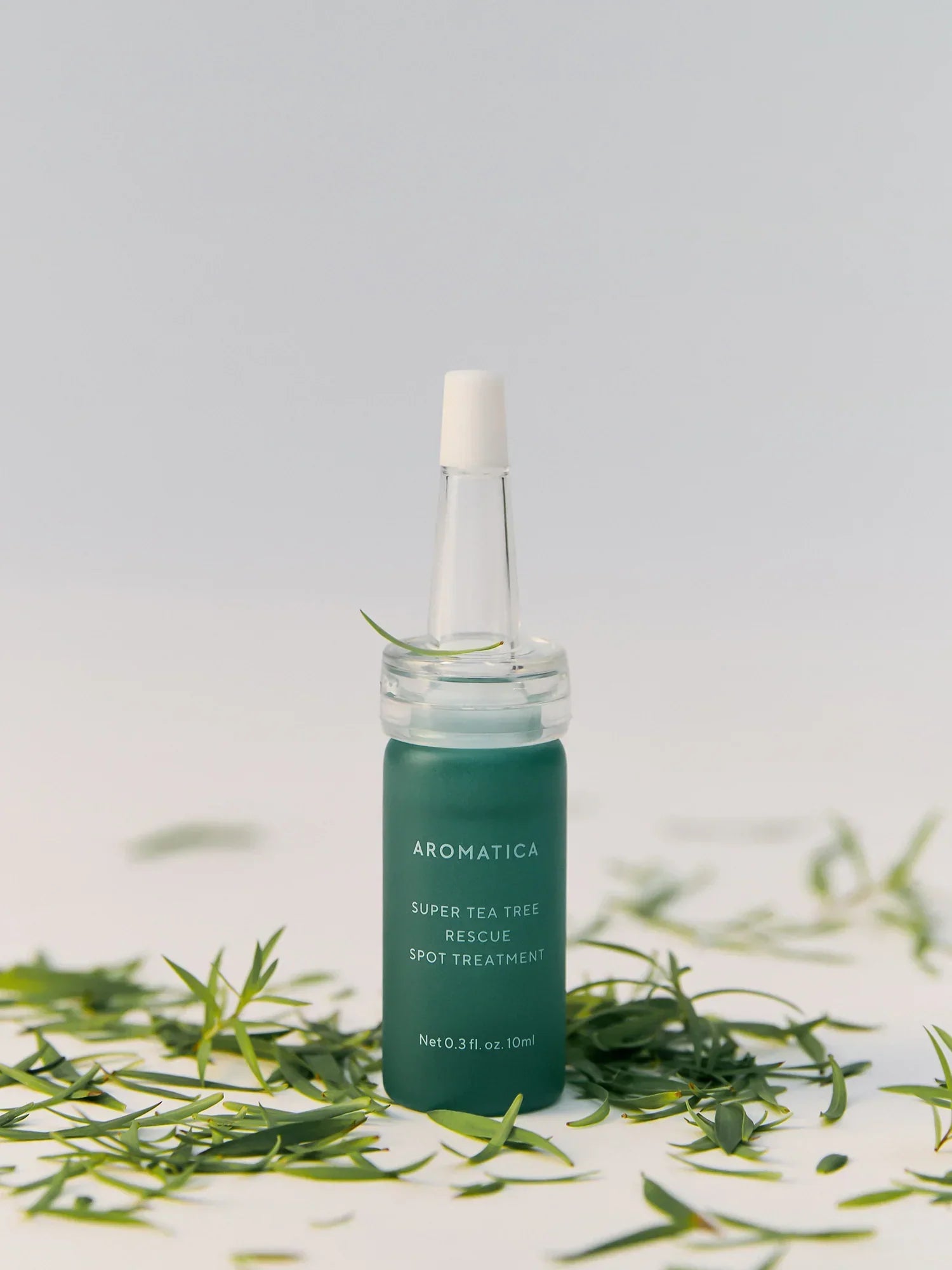 AROMATICA Super Tea Tree Rescue Spot Treatment — key tea tree ingredients