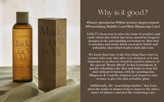 AXIS-Y Biome Comforting Infused Toner — microbiome comforting toner