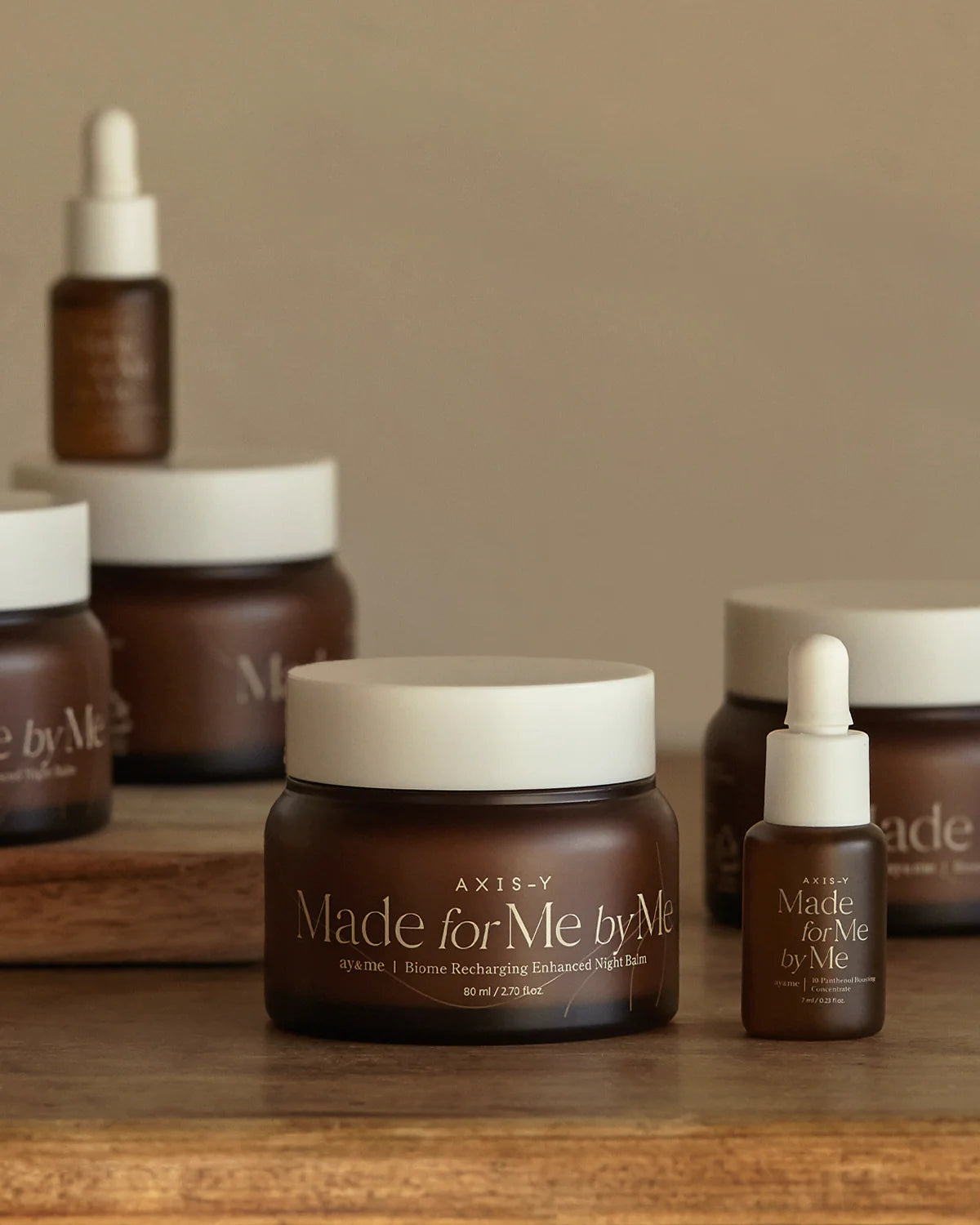 AXIS-Y Biome Recharging Night Renewal Set — supports a healthy skin barrier while you sleep