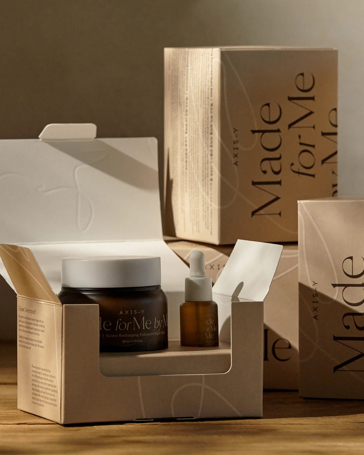 AXIS-Y Biome Recharging Night Renewal Set — recharges and renews skin overnight