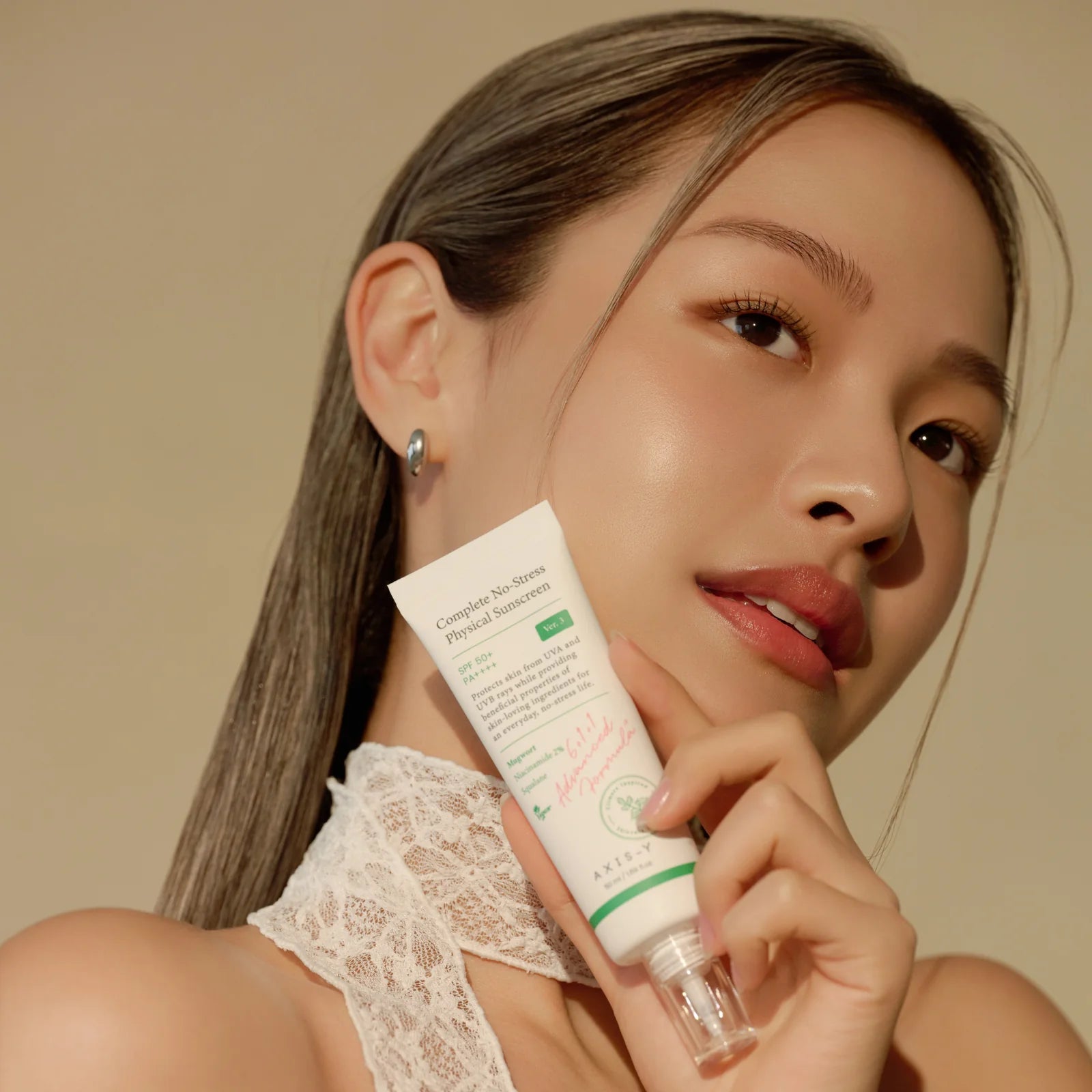 AXIS-Y Complete No Stress Physical Sunscreen — blends in without a heavy white cast