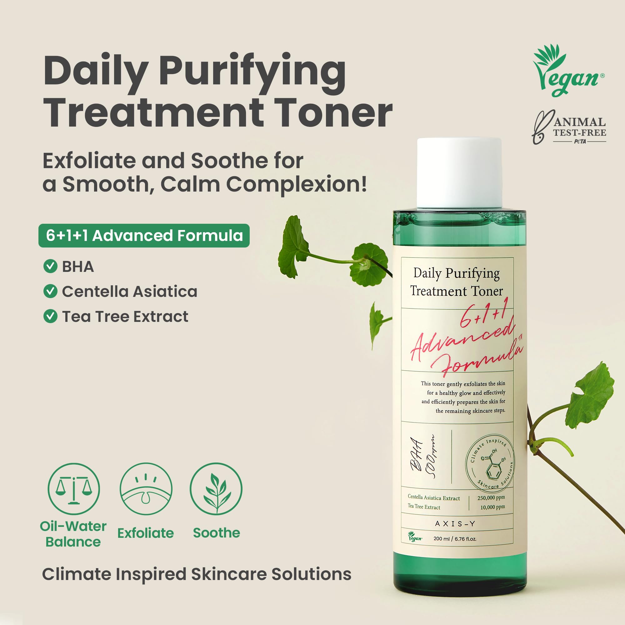 AXIS-Y Daily Purifying Treatment Toner — daily purifying exfoliating toner