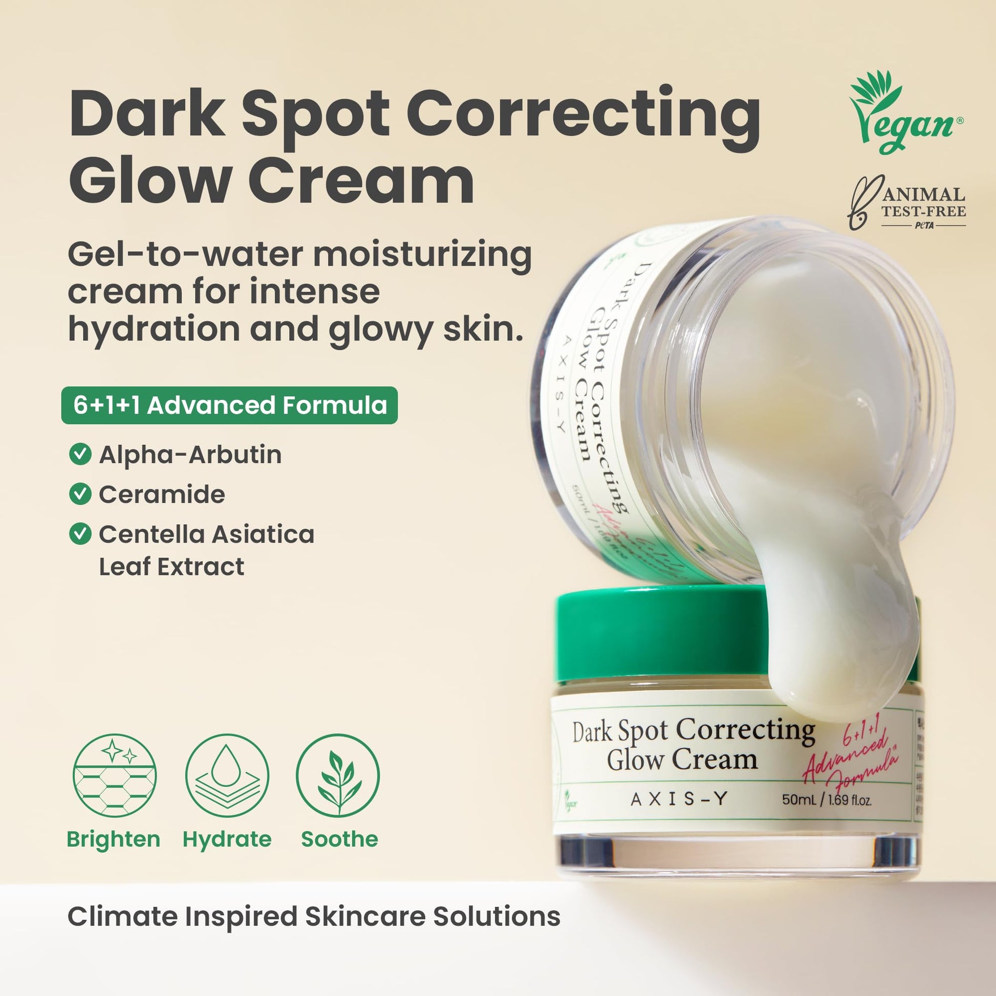 AXIS-Y Dark Spot Correcting Glow Cream — dark spot brightening cream
