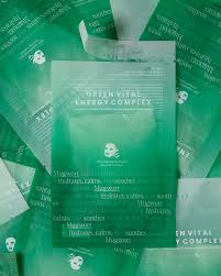 AXIS-Y Green Vital Energy Complex Mask — green vital energy sheet mask