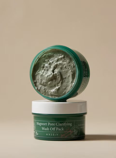 AXIS-Y Mugwort Pore Clarifying Wash Off Pack — mugwort pore clarifying mask