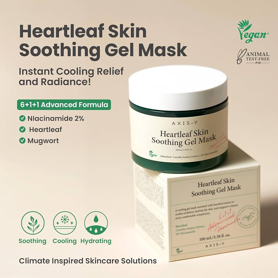AXIS-Y New Skin Resolution Gel Mask — overnight resurfacing gel mask