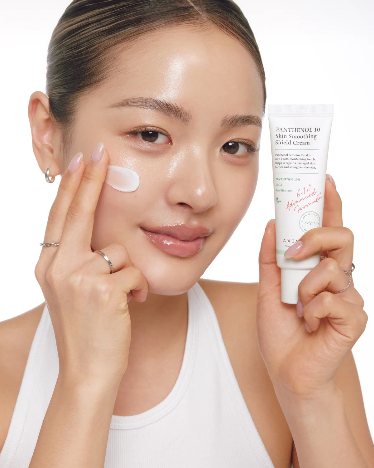 AXIS-Y Panthenol 10 Skin Smoothing Shield Cream — 10% panthenol deeply hydrates and smooths skin