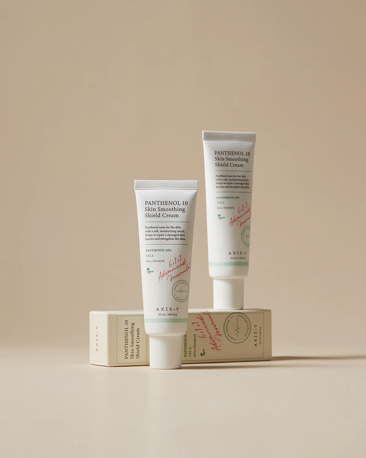 AXIS-Y Panthenol 10 Skin Smoothing Shield Cream — soothes dry, stressed skin