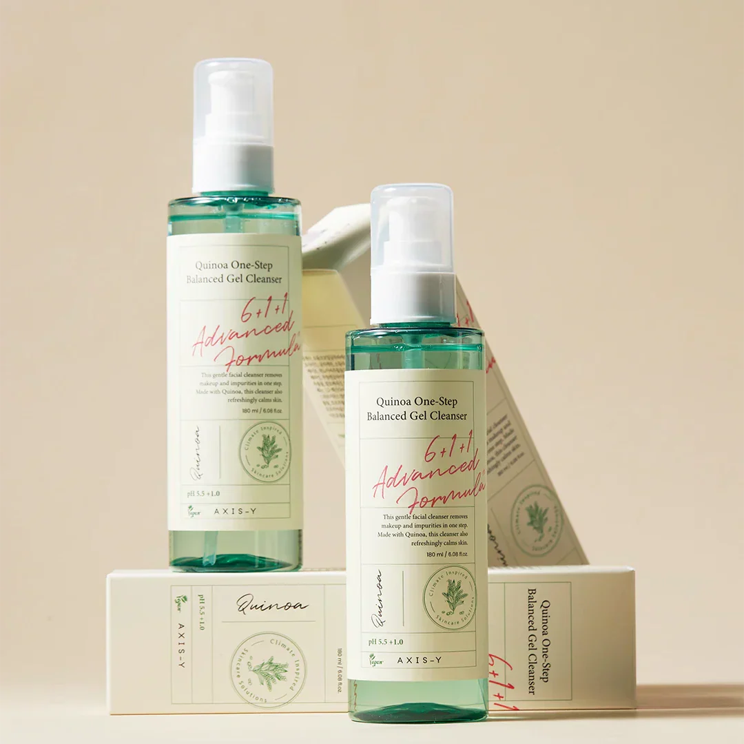 AXIS-Y Quinoa One-Step Balanced Gel Cleanser — quinoa balancing gel cleanser