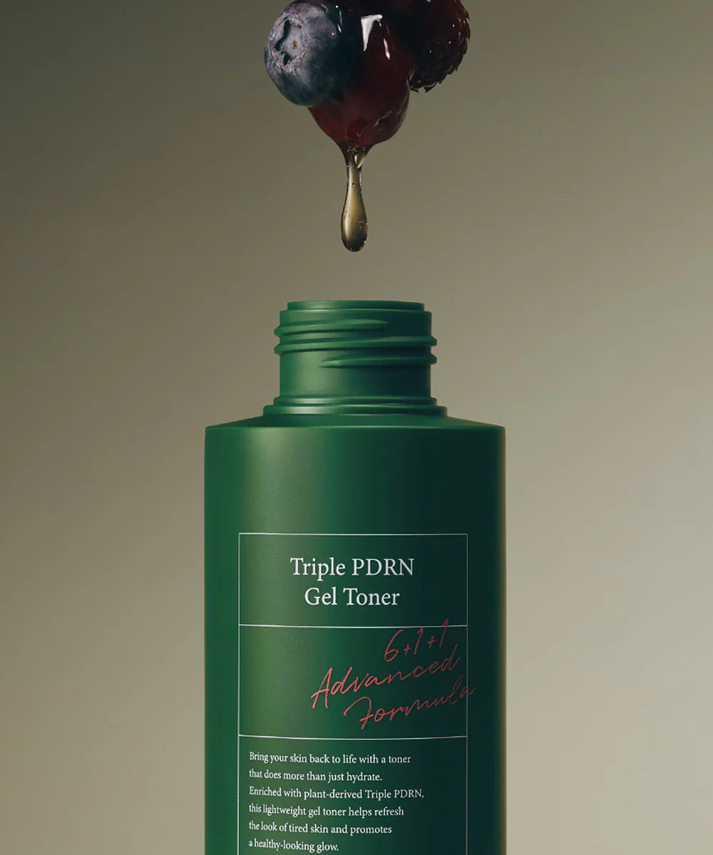 AXIS-Y Triple PDRN Gel Toner — lightweight gel texture absorbs quickly
