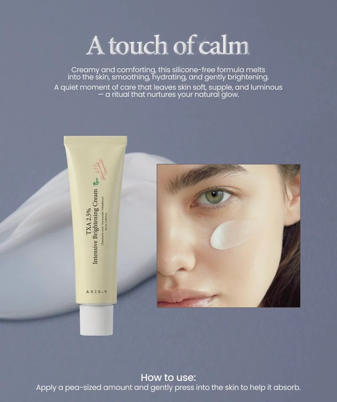 AXIS-Y TXA 2.5% Intensive Brightening Cream — powered by 2.5% tranexamic acid