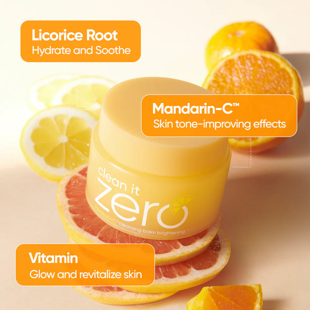 BANILA CO Clean It Zero Brightening Cleansing Balm — brightening complex