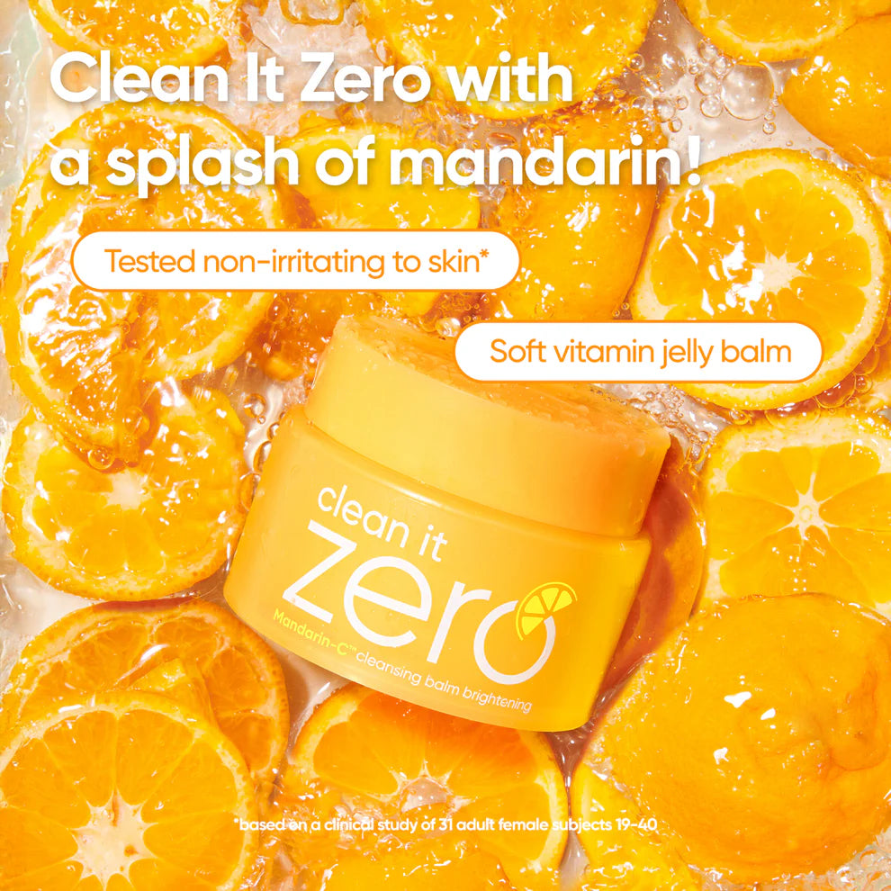 BANILA CO Clean It Zero Brightening Cleansing Balm — sherbet balm texture