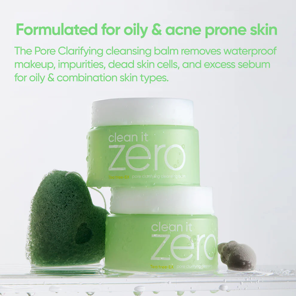 BANILA CO Clean It Zero Pore Clarifying Cleansing Balm — clean clarified skin