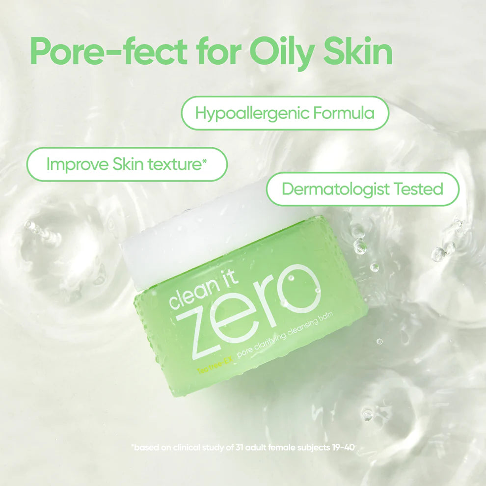 BANILA CO Clean It Zero Pore Clarifying Cleansing Balm — sherbet balm texture