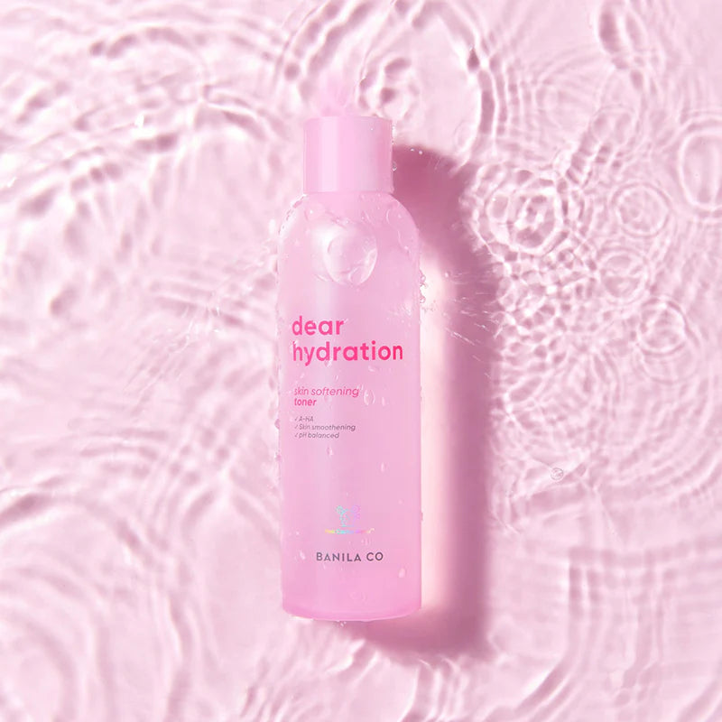 BANILA CO Dear Hydration Skin Softening Toner — softens skin texture