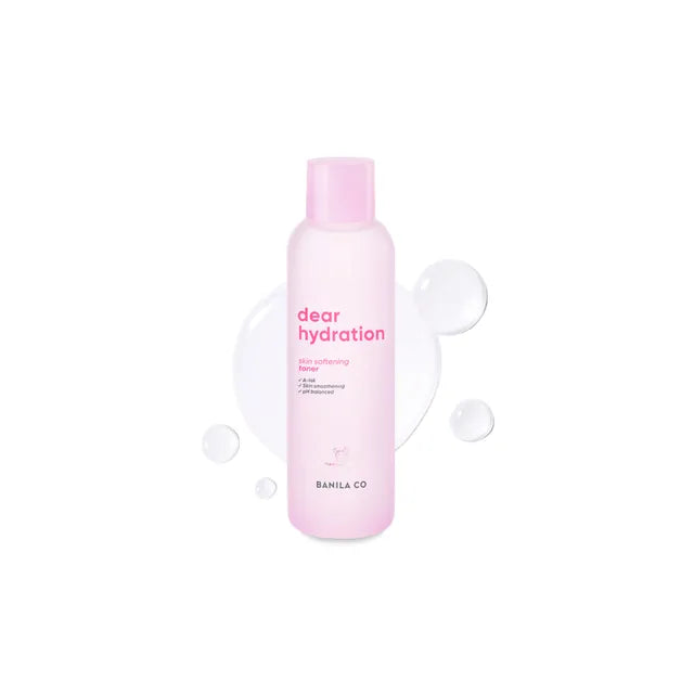 BANILA CO Dear Hydration Skin Softening Toner — smooth hydrated skin