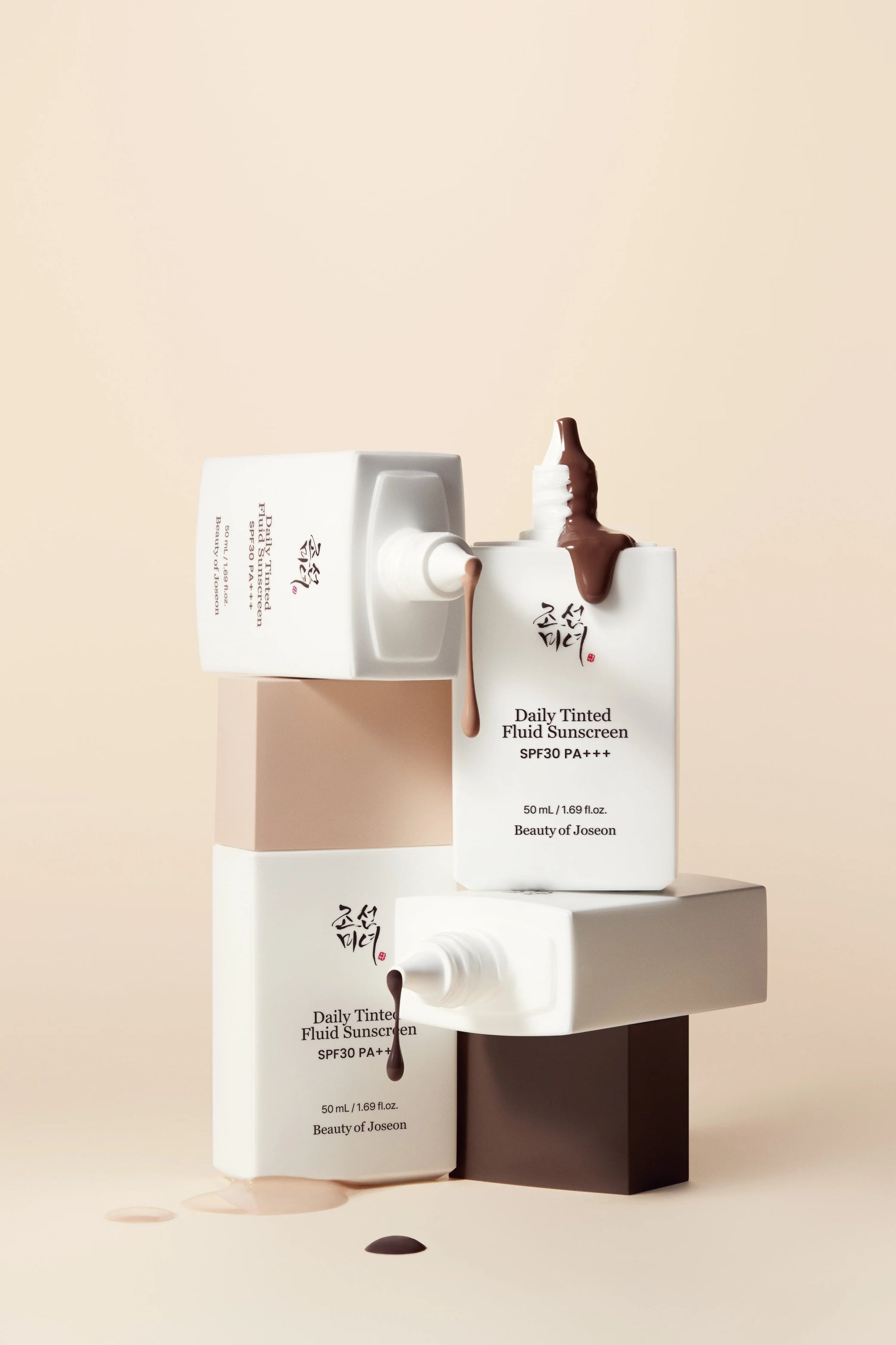 Beauty of Joseon Daily Tinted Fluid Sunscreen — tinted fluid texture