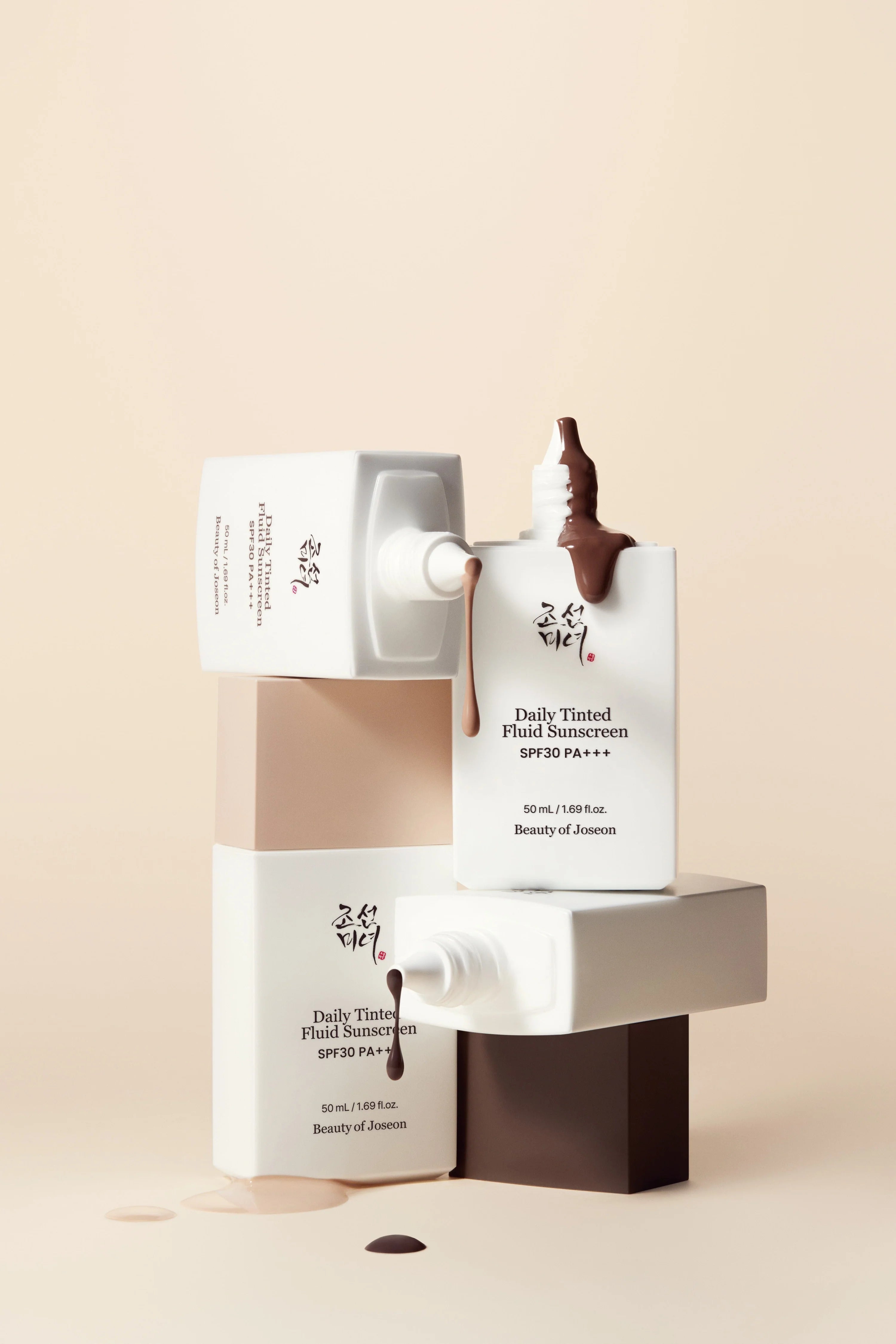 Beauty of Joseon Daily Tinted Fluid Sunscreen — tinted fluid texture