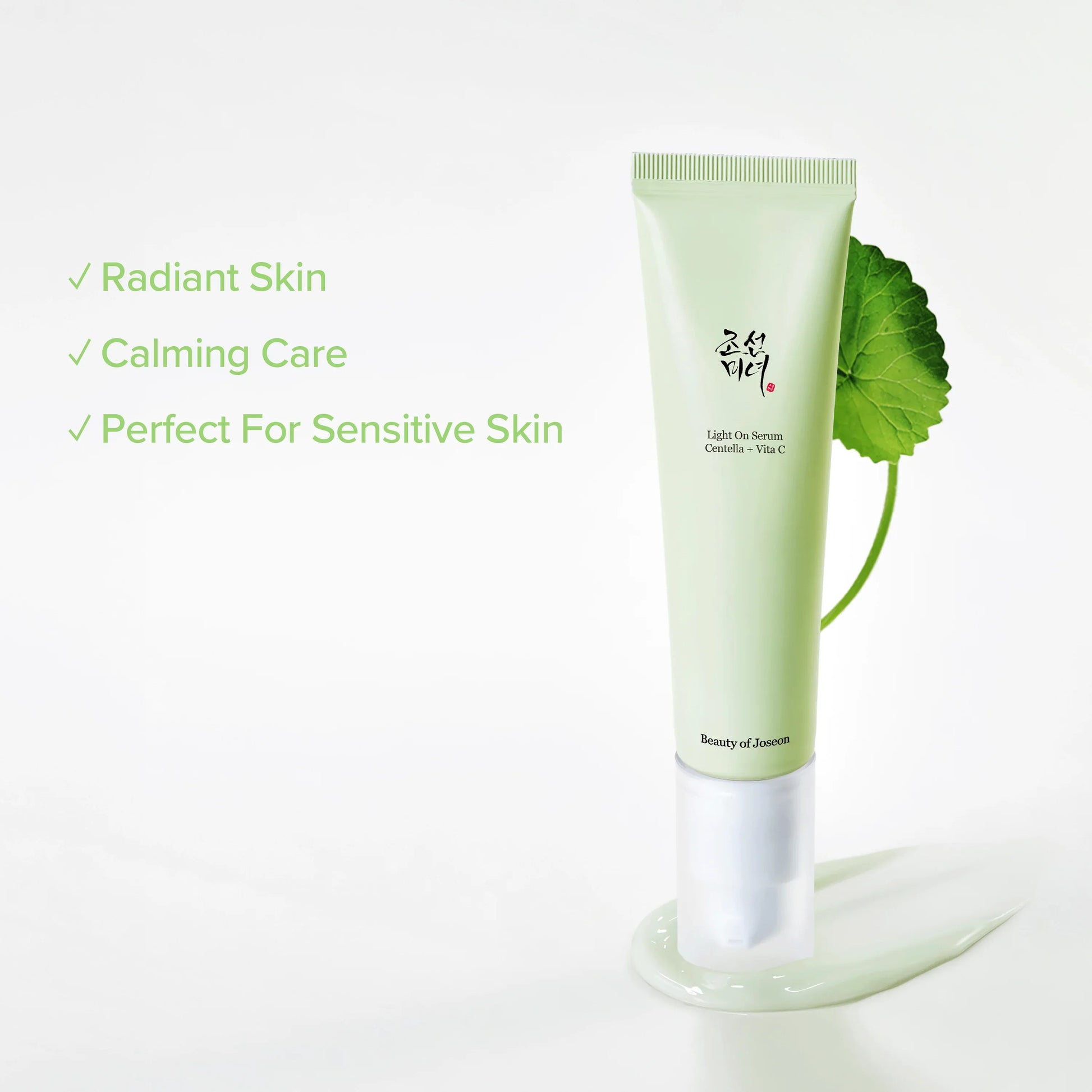 Beauty of Joseon Light On Serum Centella Vita C — lightweight serum texture