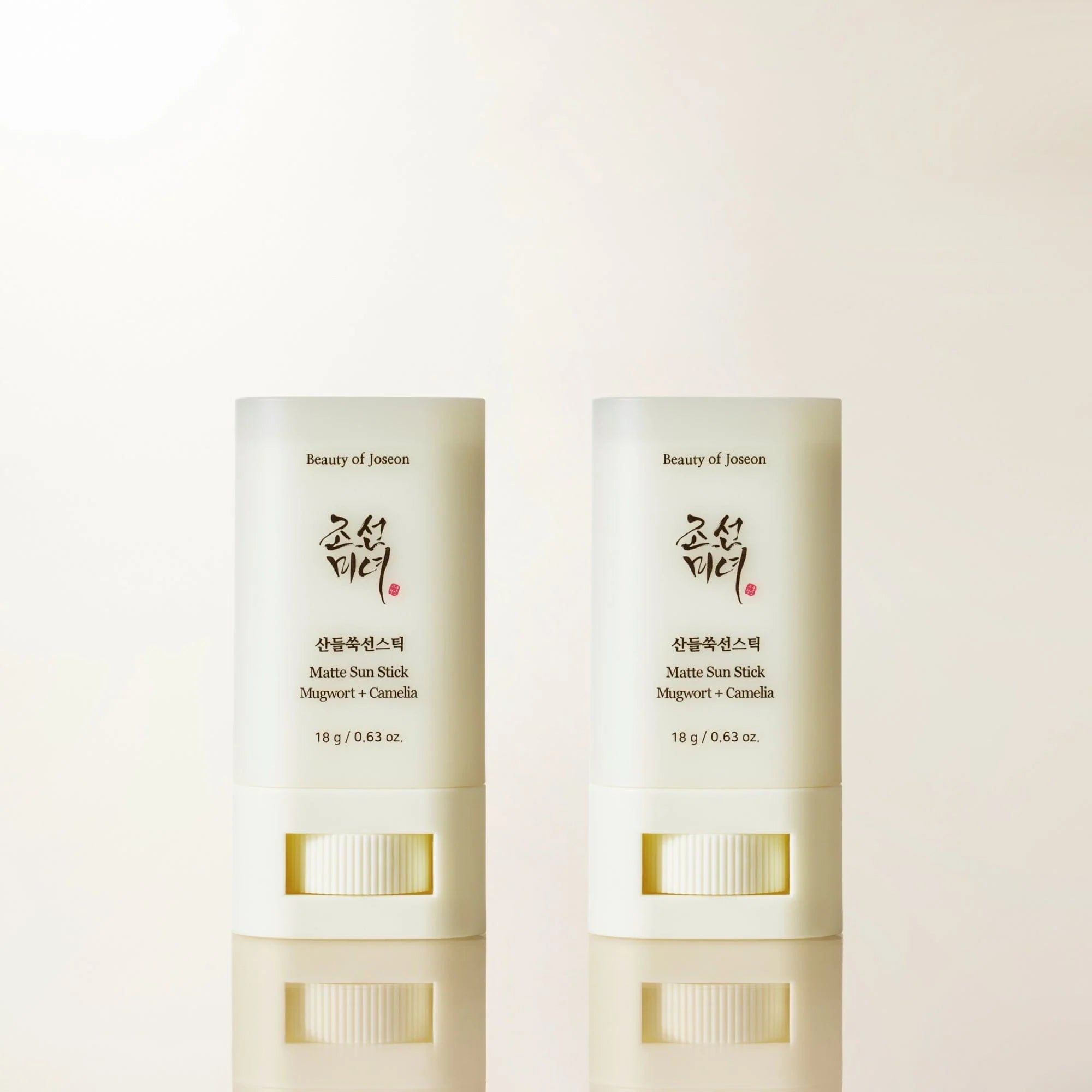 Beauty of Joseon Matte Sun Stick Mugwort + Camelia — matte finish texture