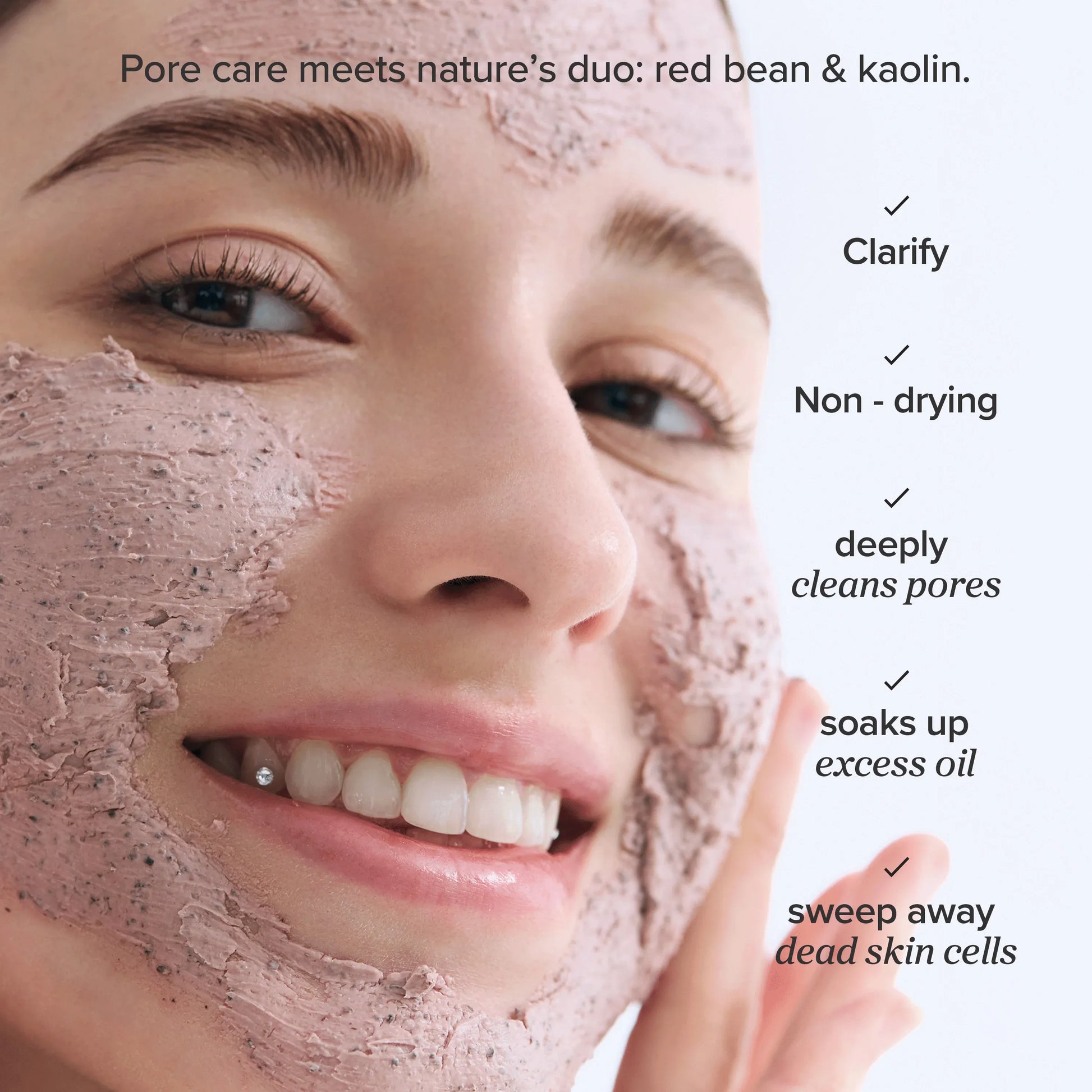 Beauty of Joseon Red Bean Refreshing Pore Mask — clay mask texture