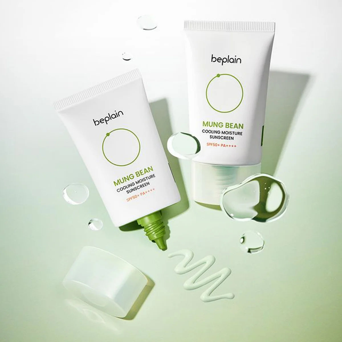 beplain Mung Bean Cooling Moisture Sunscreen SPF50+ PA++++