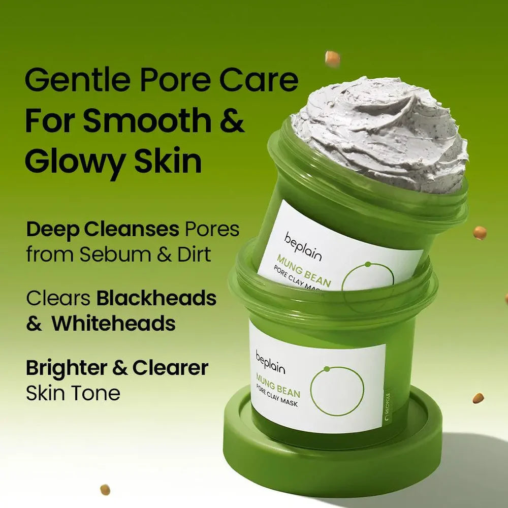 beplain Mung Bean Pore Clay Mask