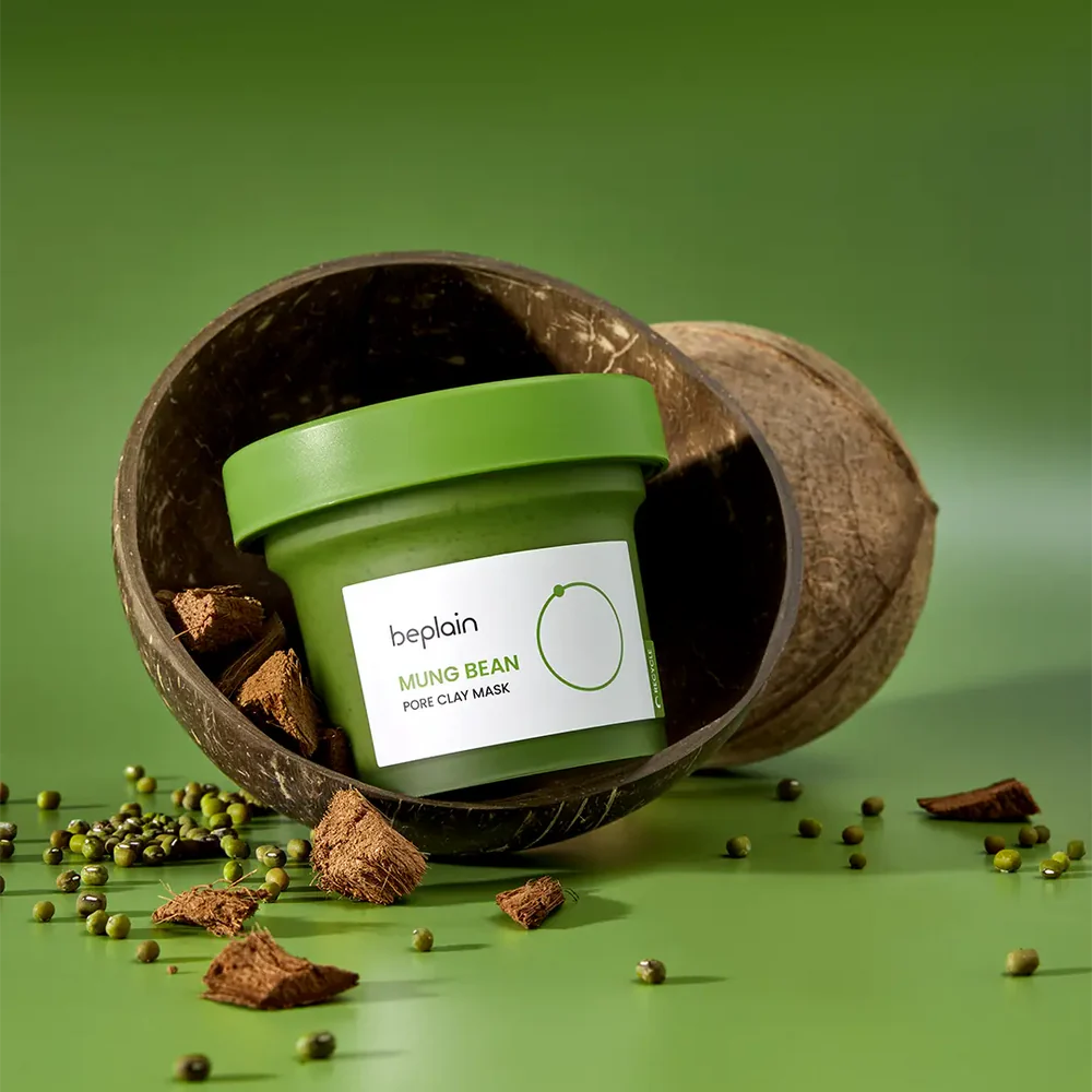 beplain Mung Bean Pore Clay Mask
