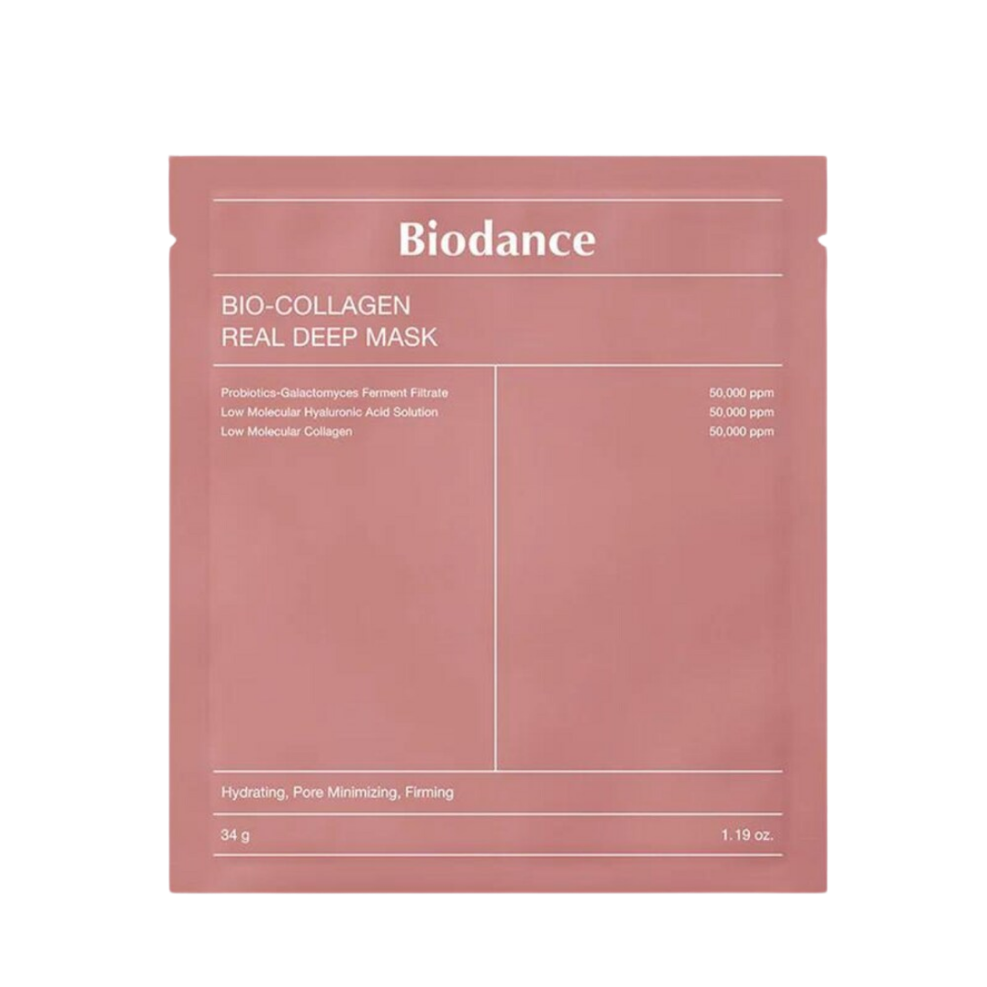 Biodance Bio-Collagen Real Deep Mask 1ea — overnight hydrogel mask that firms and hydrates