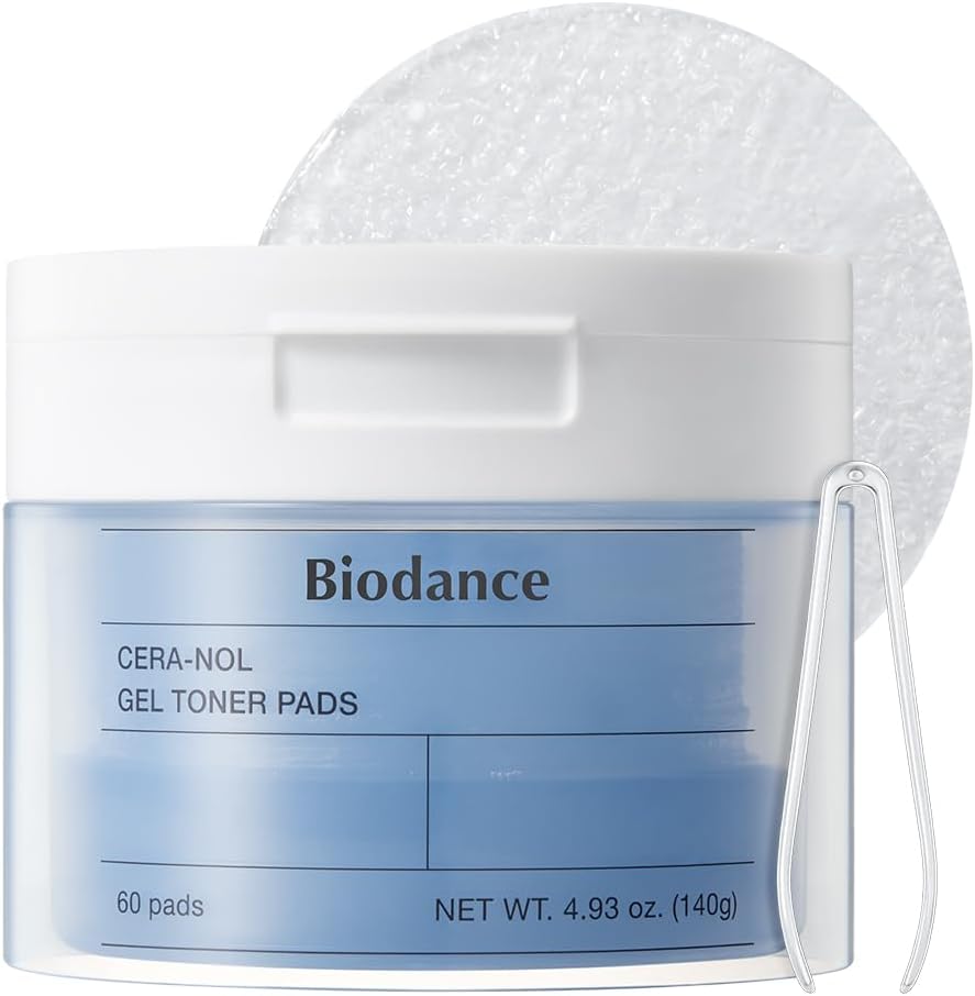 Biodance Cera-nol Gel Toner Pad — ceramide gel pads for barrier hydration