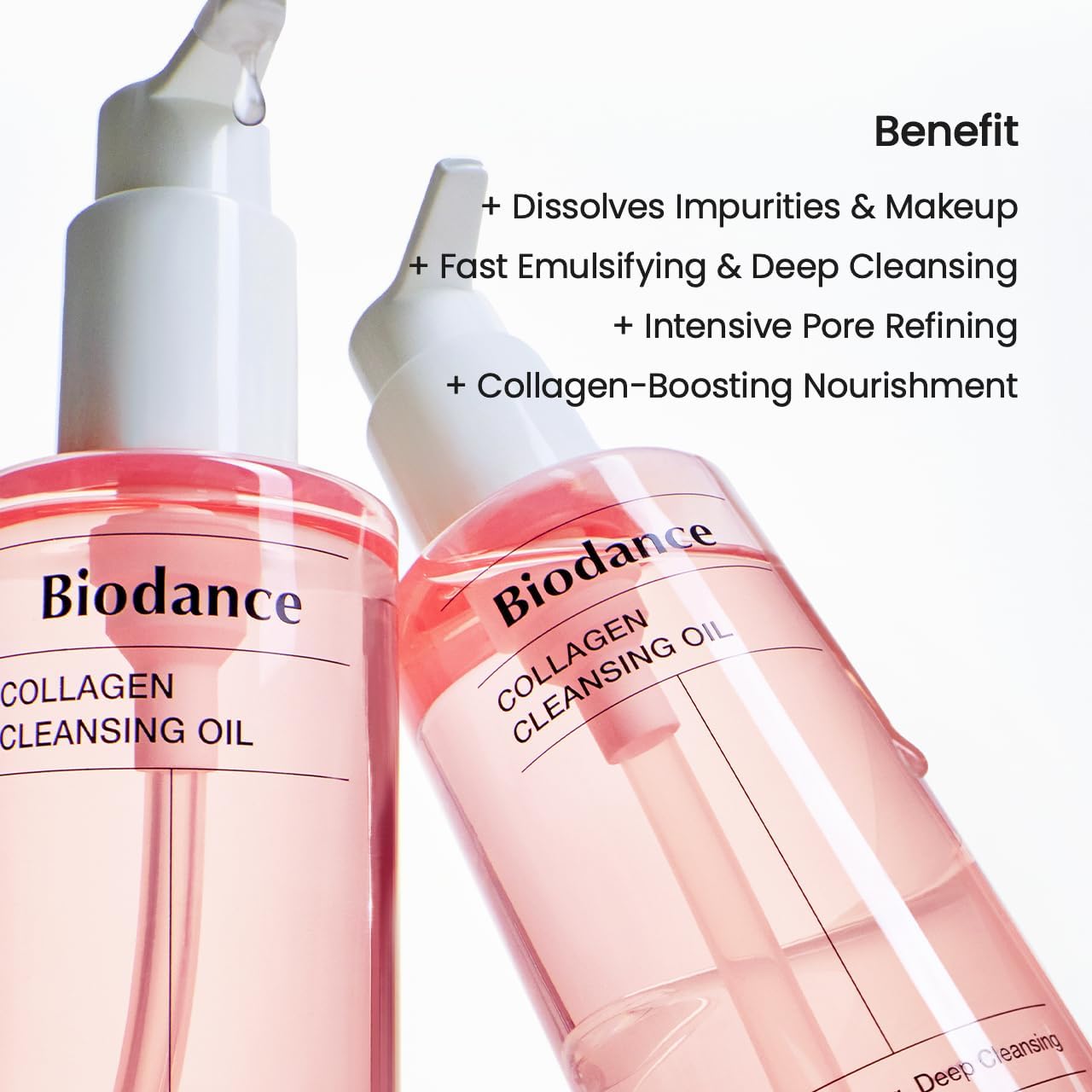 Biodance Collagen Cleansing Oil leaves skin clean and refreshed