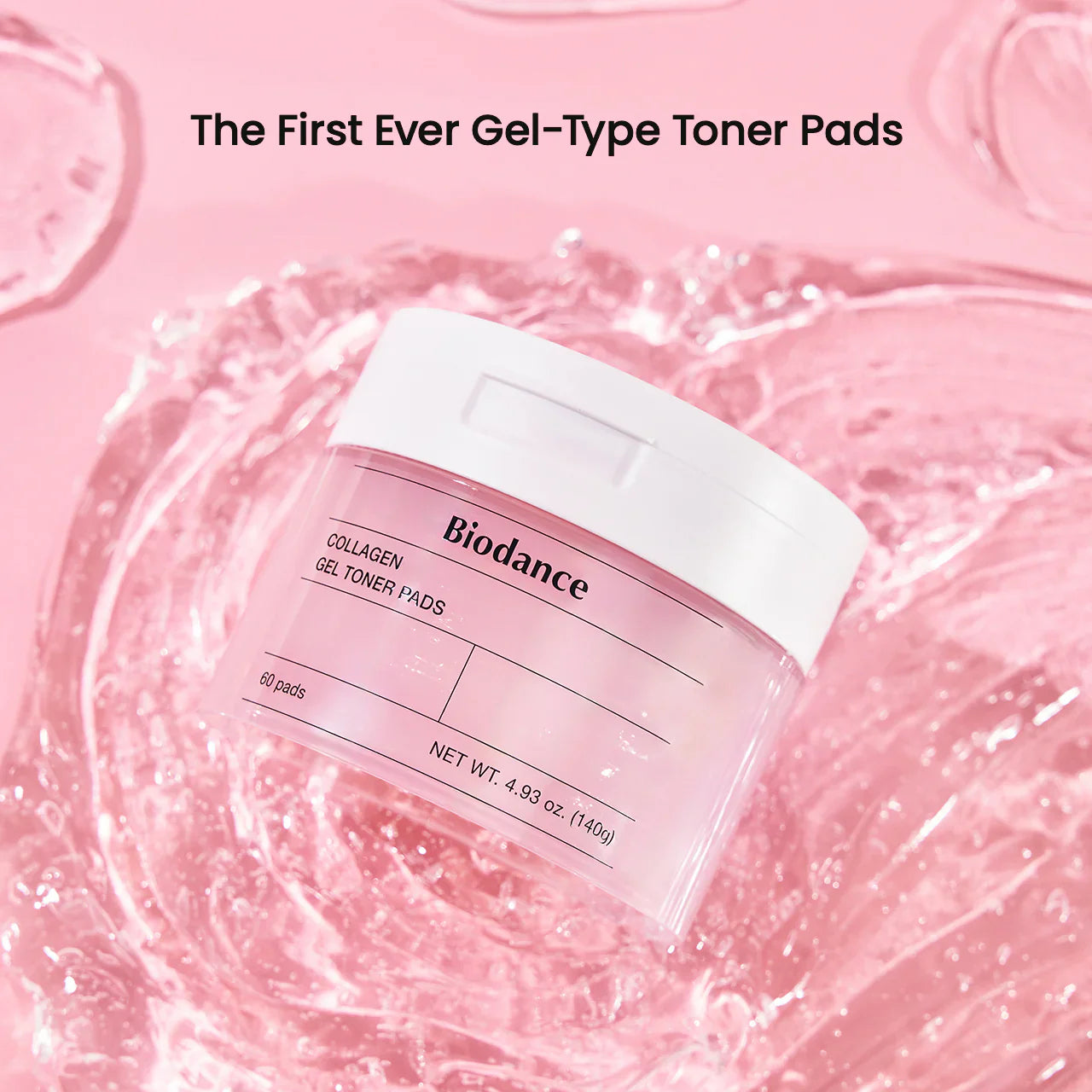 Biodance Collagen Gel Toner Pad 60 dual-textured toner pads