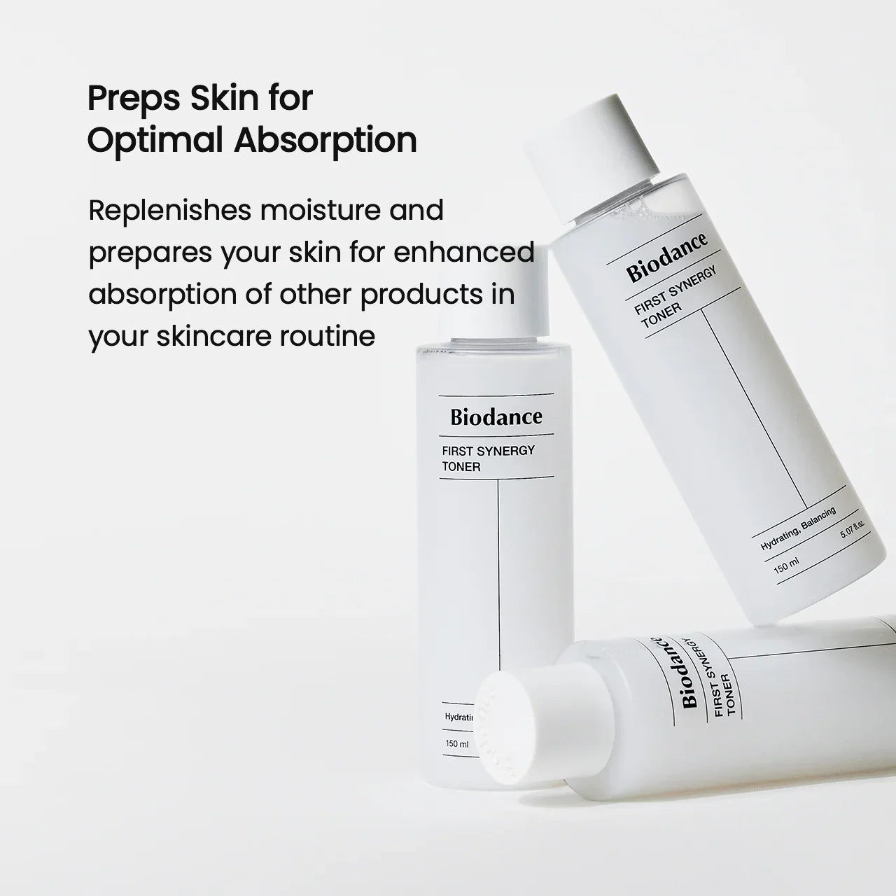 Biodance First Synergy Toner balances and hydrates skin