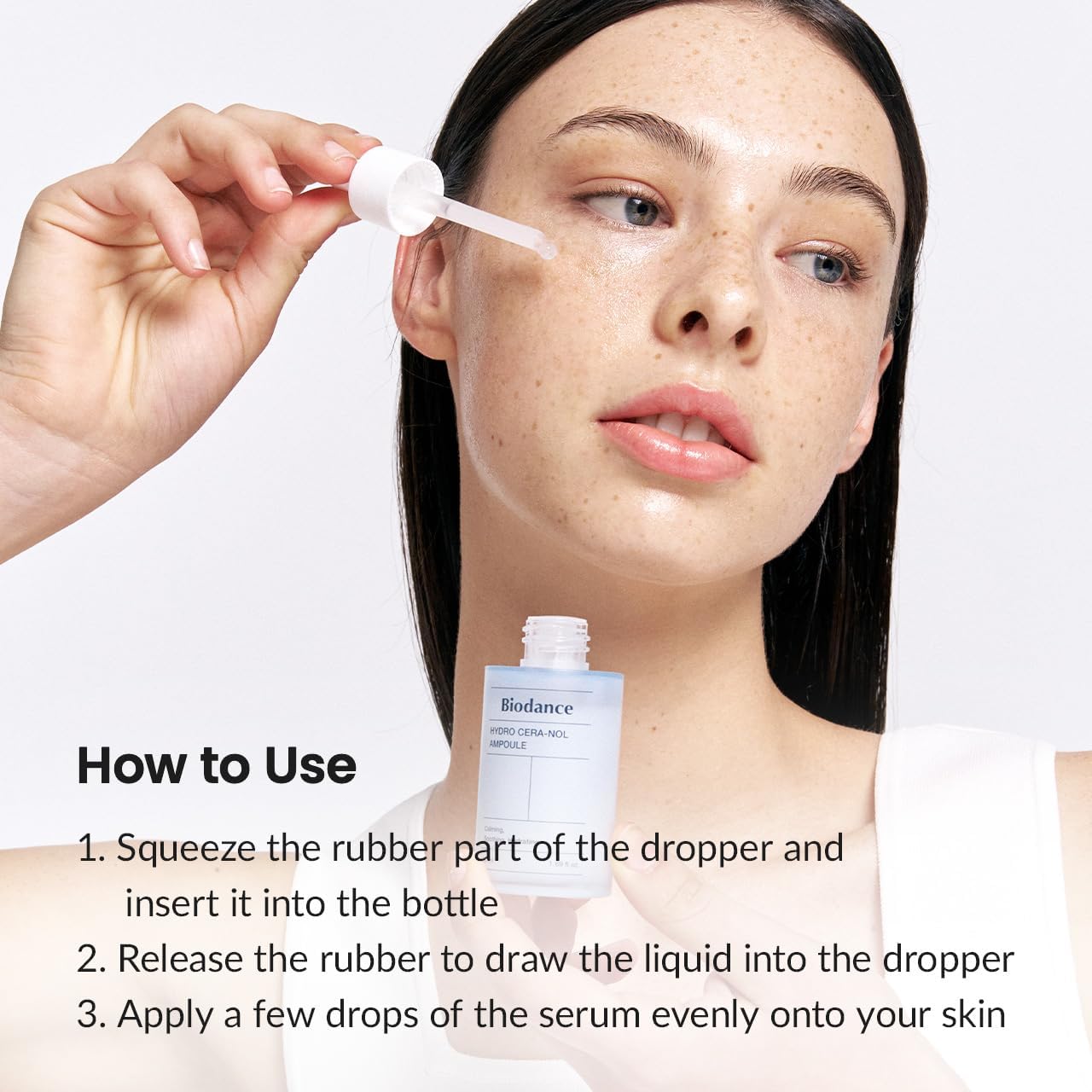 Biodance Hydro Cera-nol Ampoule layer under moisturizer for extra hydration
