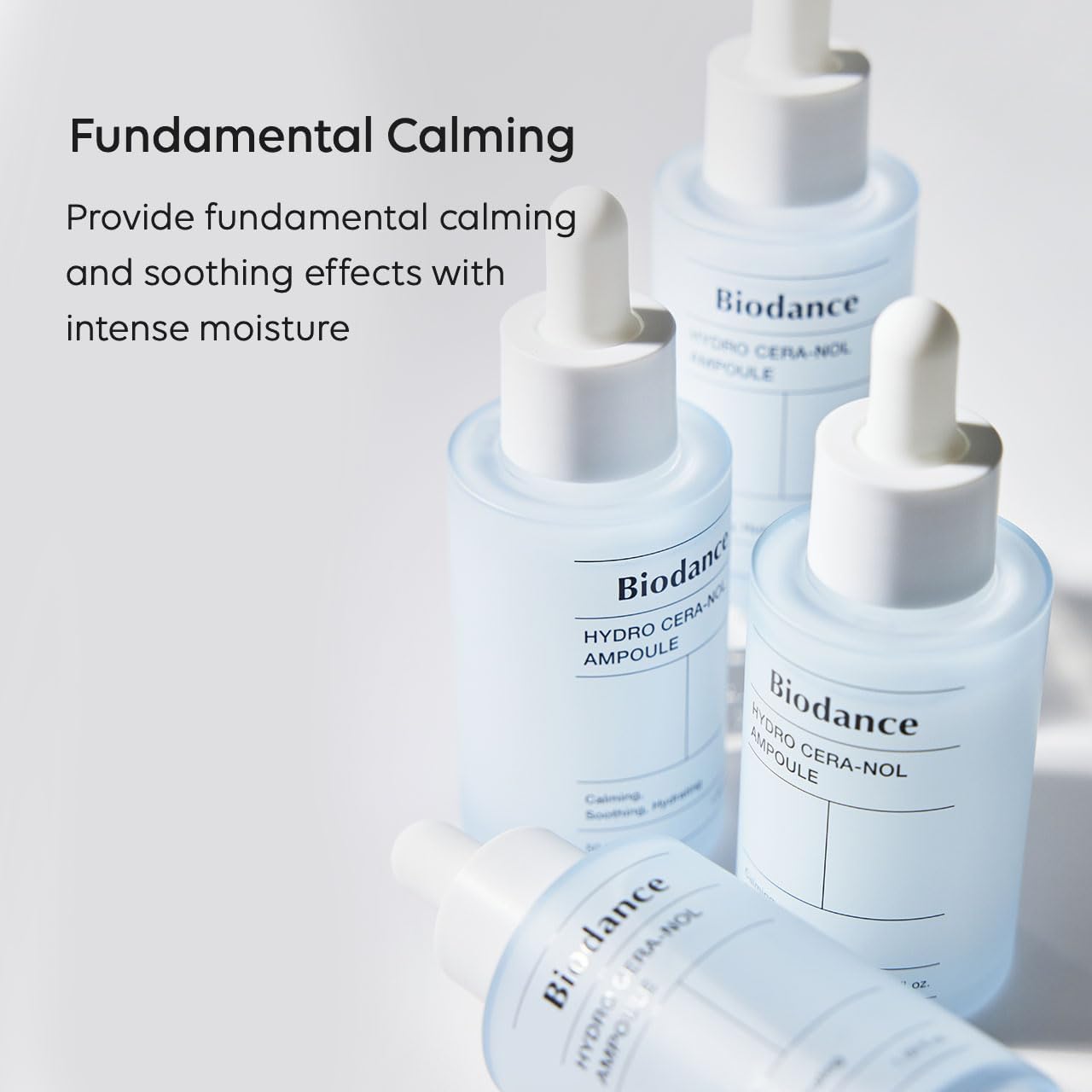 Biodance Hydro Cera-nol Ampoule strengthens skin moisture barrier