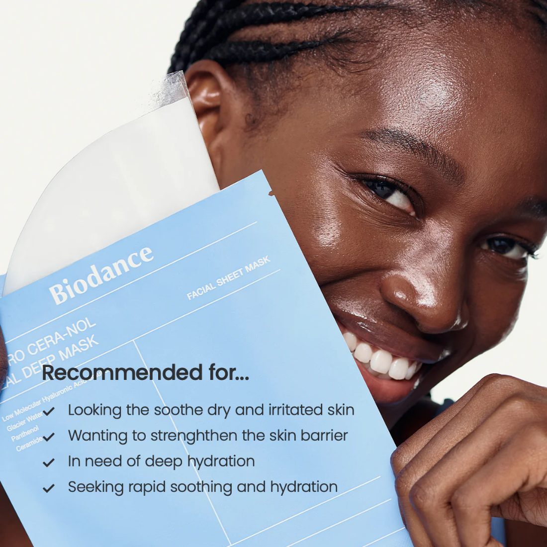 Biodance Hydro Cera-nol Real Deep Mask plump dewy finish