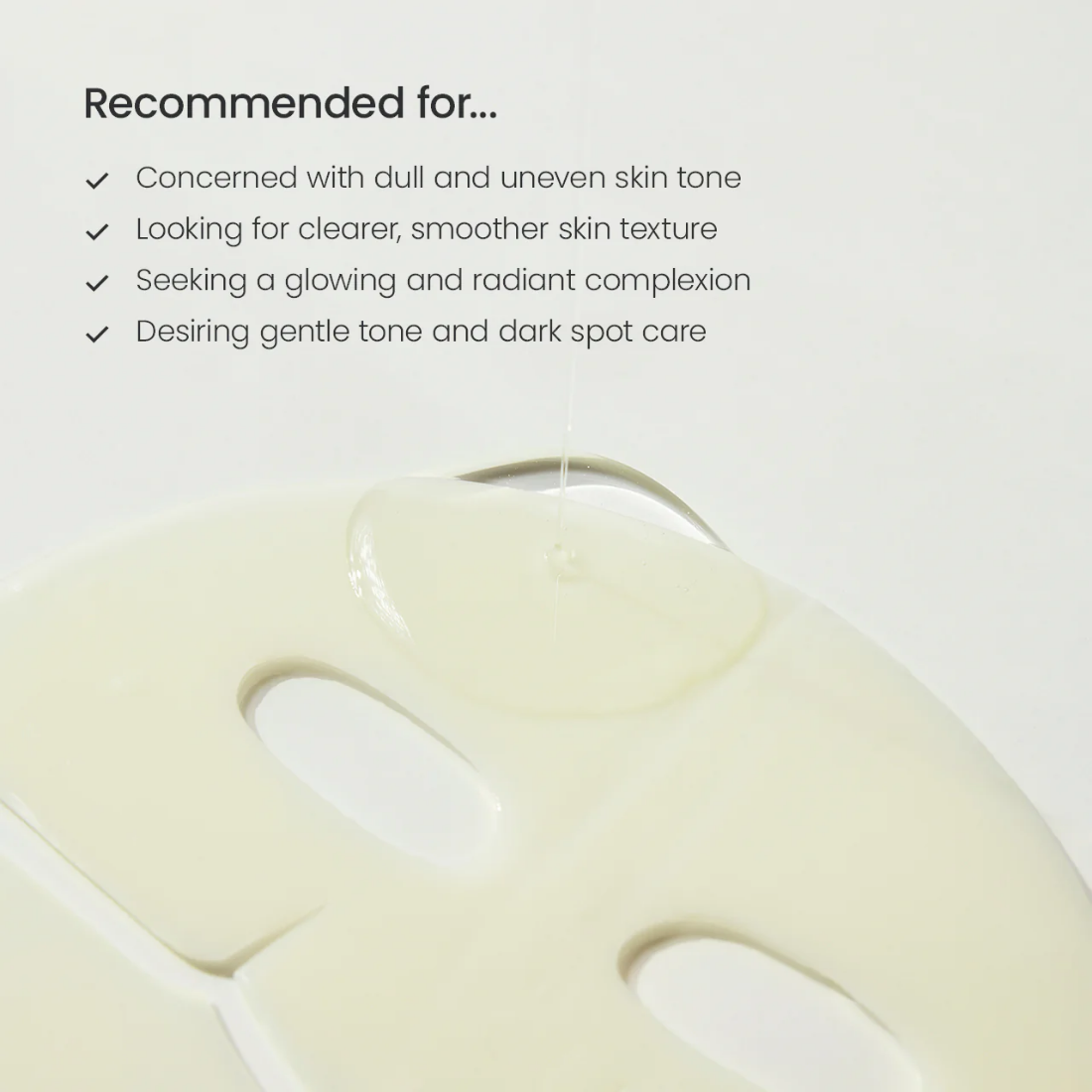 Biodance Radiant Vita Niacinamide Real Deep Mask visibly brighter complexion