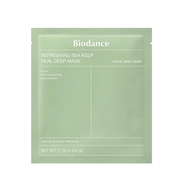 Biodance Refreshing Sea Kelp Real Deep Mask 1ea — sea kelp hydrogel mask for cooling hydration