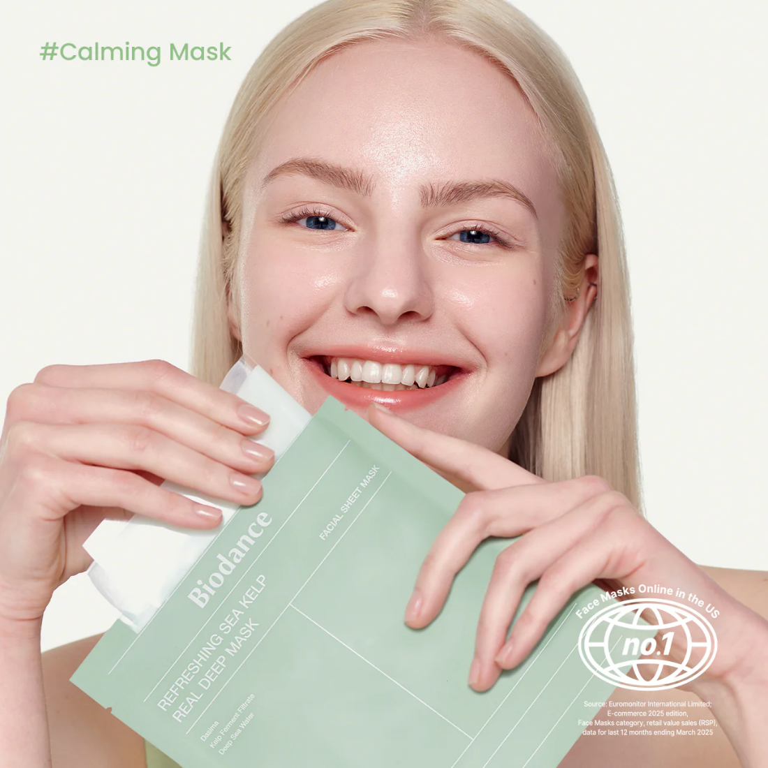 Biodance Refreshing Sea Kelp Real Deep Mask refreshing sea kelp hydrogel sheet