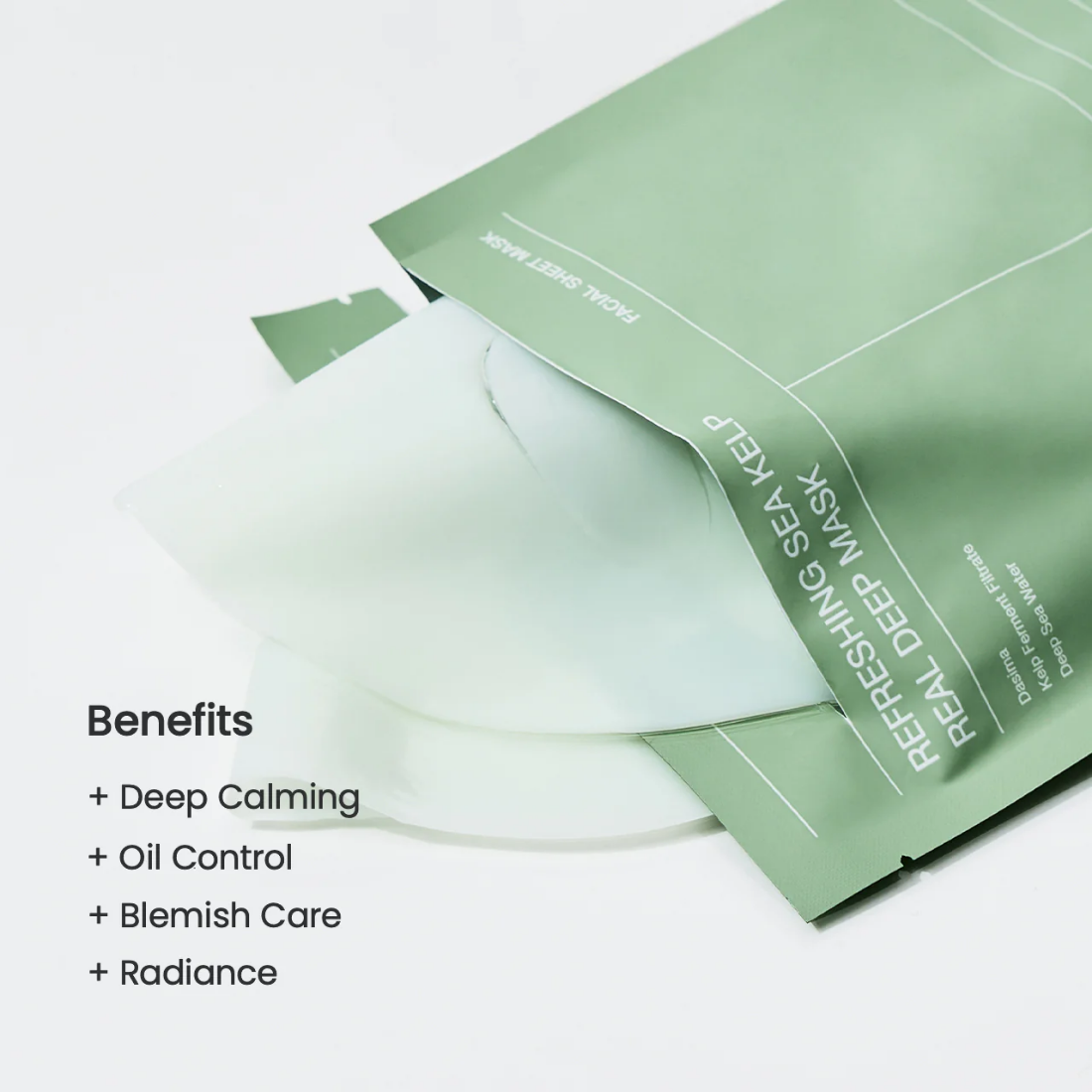 Biodance Refreshing Sea Kelp Real Deep Mask replenishes moisture and minerals