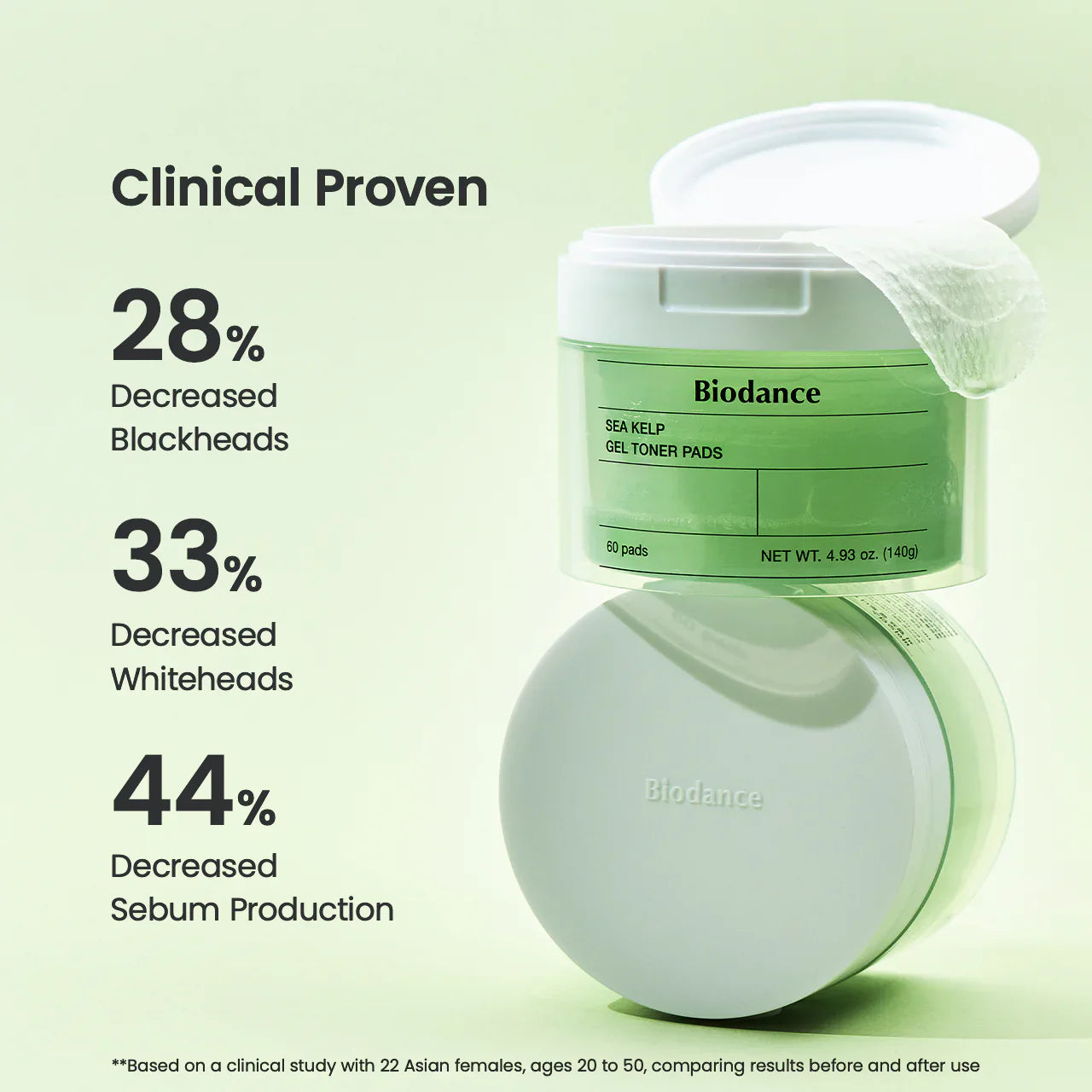 Biodance Sea Kelp Gel Toner Pad quick daily toning step