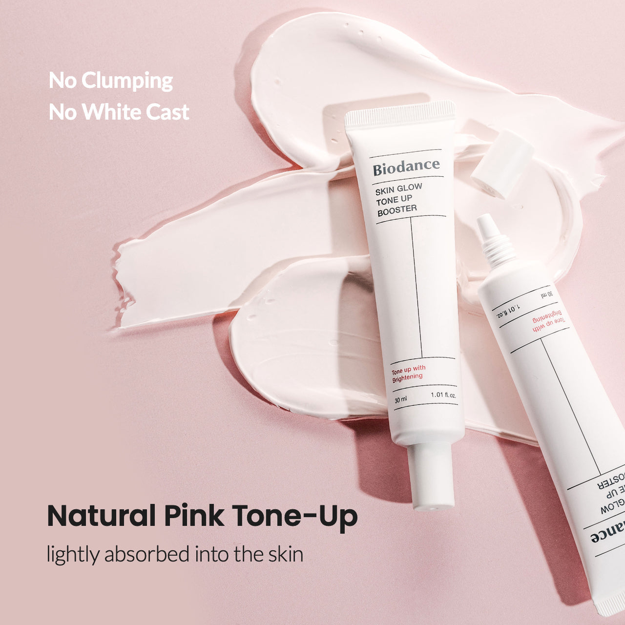 Biodance Skin Glow Tone Up Booster evens and brightens complexion