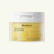 Biodance Vita Niacinamide Gel Toner Pad — niacinamide gel pads for brightening