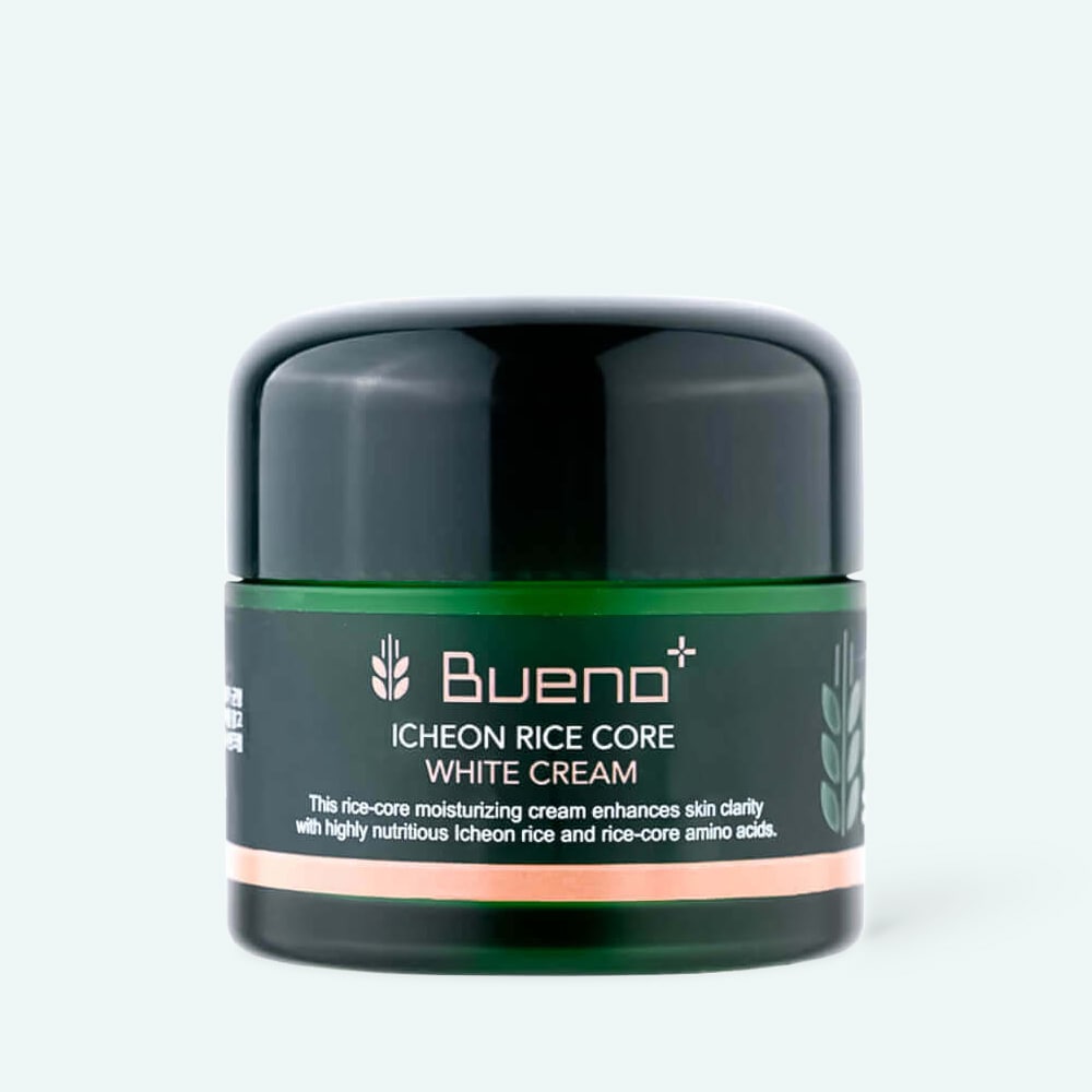 Bueno Icheon Rice Core White Cream — rice-powered brightening cream for even-toned skin