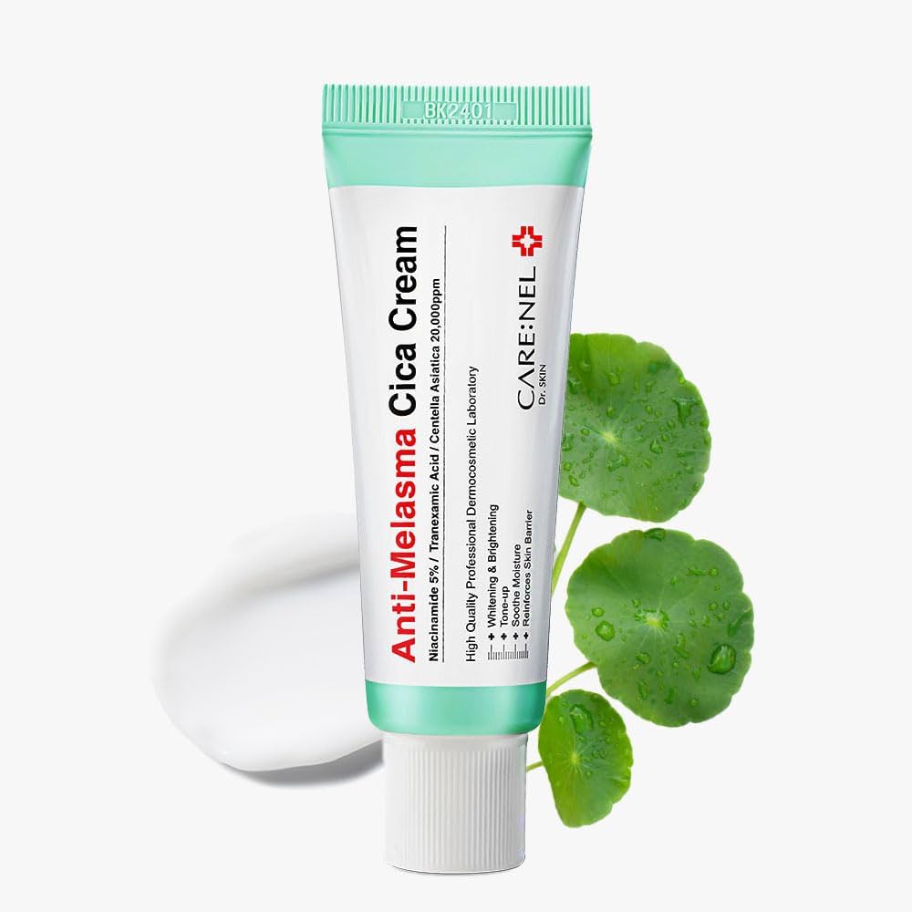CARE:NEL Anti-Melasma Cica Cream — cica cream that fades dark spots and melasma